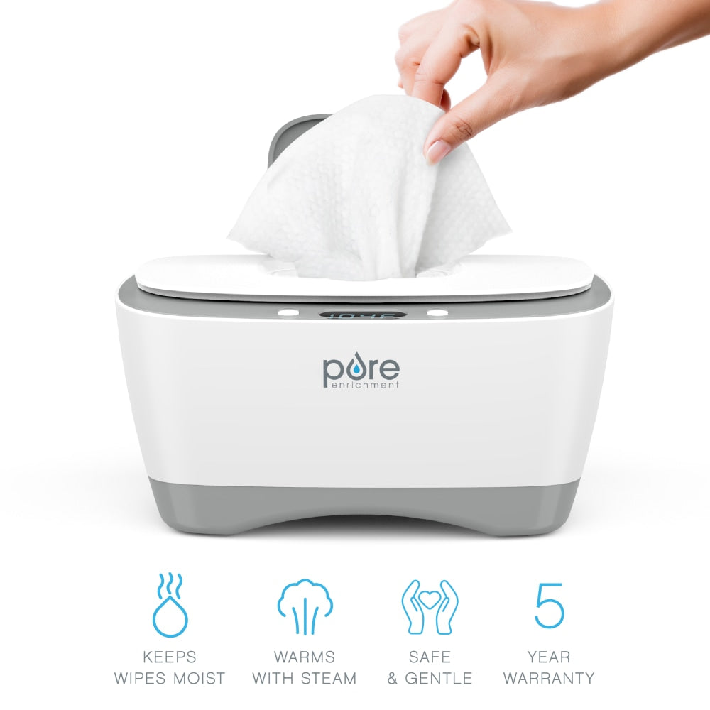 Pure Enrichment PureBaby Wipe Warmer With Digital Display