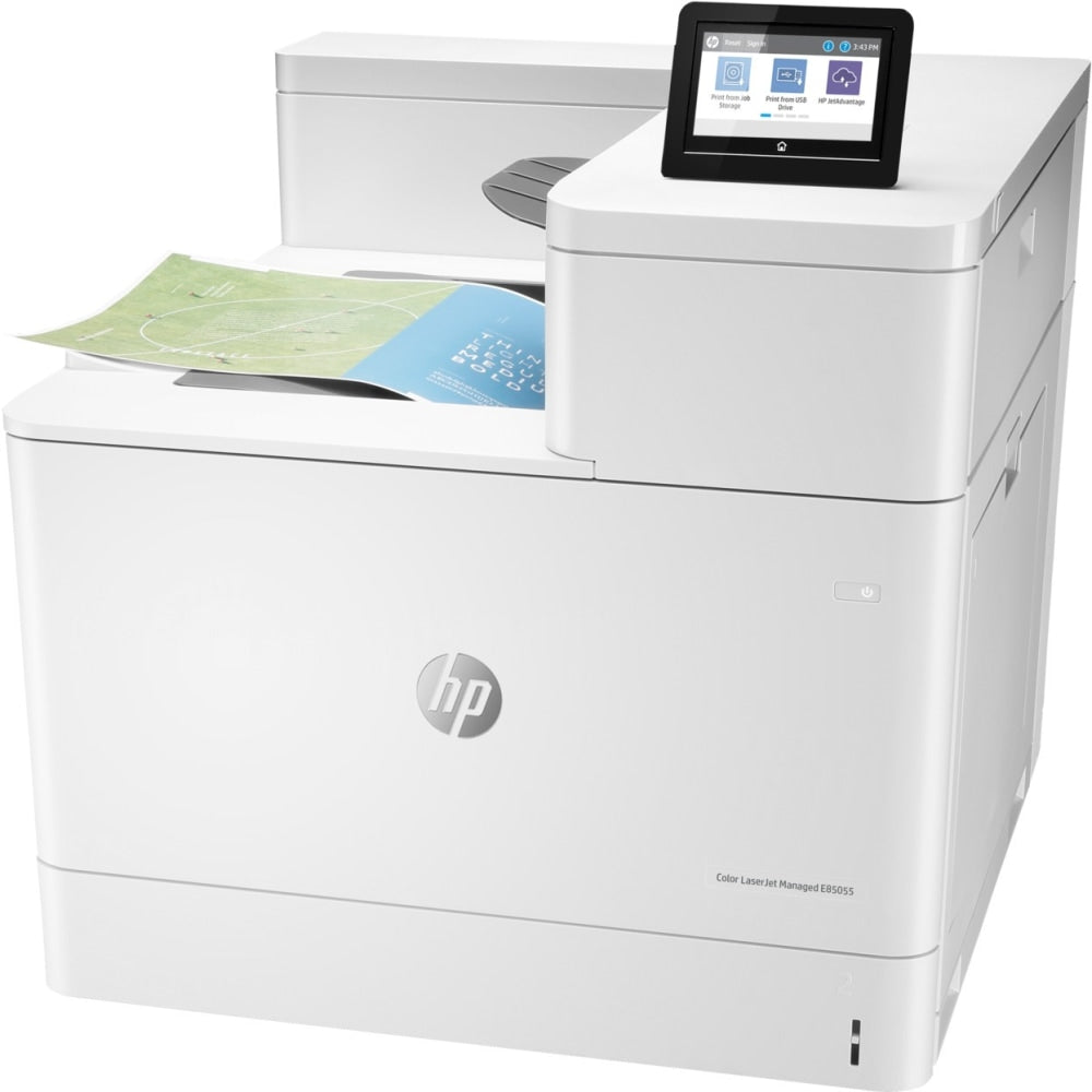 HP LaserJet Managed E85055dn Laser Desktop Color Printer