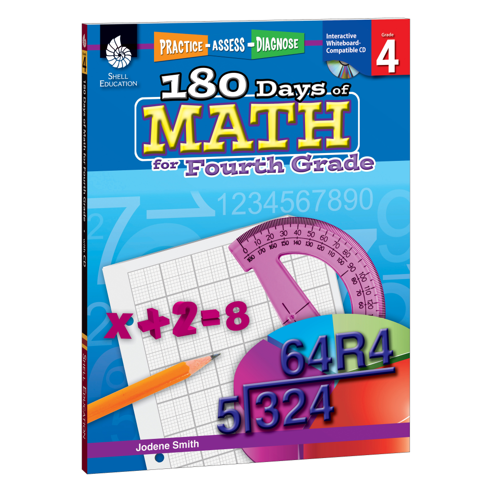 Shell Education 180 Days of Math Practice, Grade 4