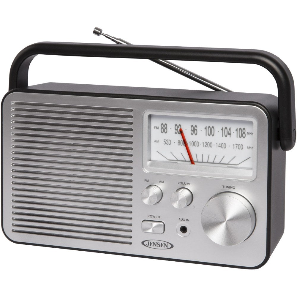 JENSEN Portable AM/FM Radio - 4 x C - Portable