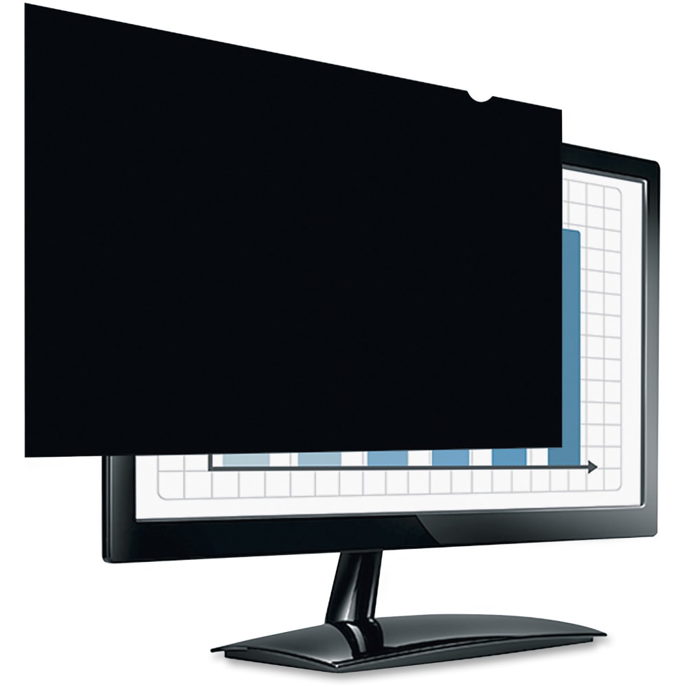 Fellowes PrivaScreen Blackout Privacy Filter, 24in, Black