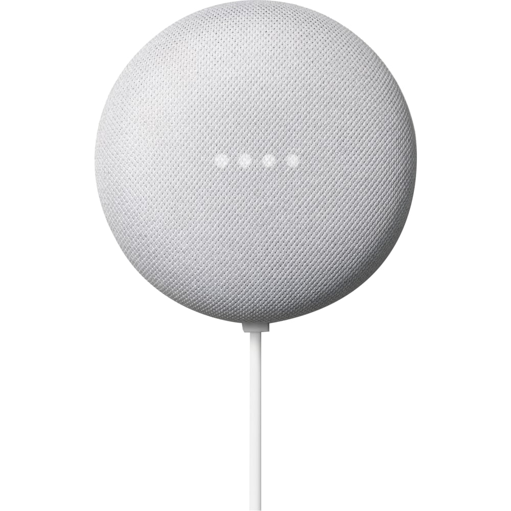 Google Nest Mini Smart Home Speaker, Google Assistant Supported, Chalk