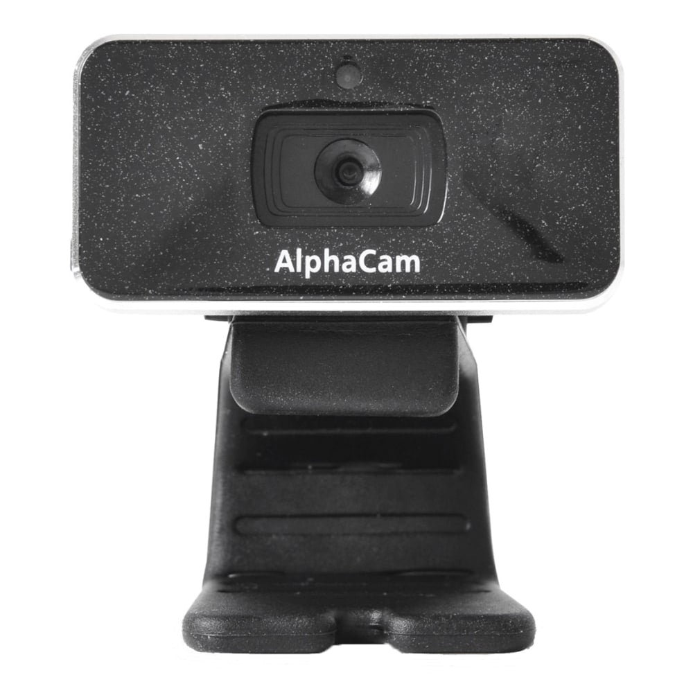 Data Locker TAA Compliant AlphaCam W 5MP USB 2.0 Webcam, Black/White