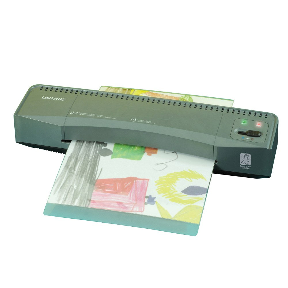 Learning Resources Classroom 8in Laminator, EI-8810, Silver