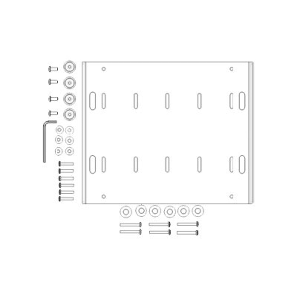 Chief MSB-6044 Custom Interface Bracket - Mounting component (adapter plate) - for flat panel