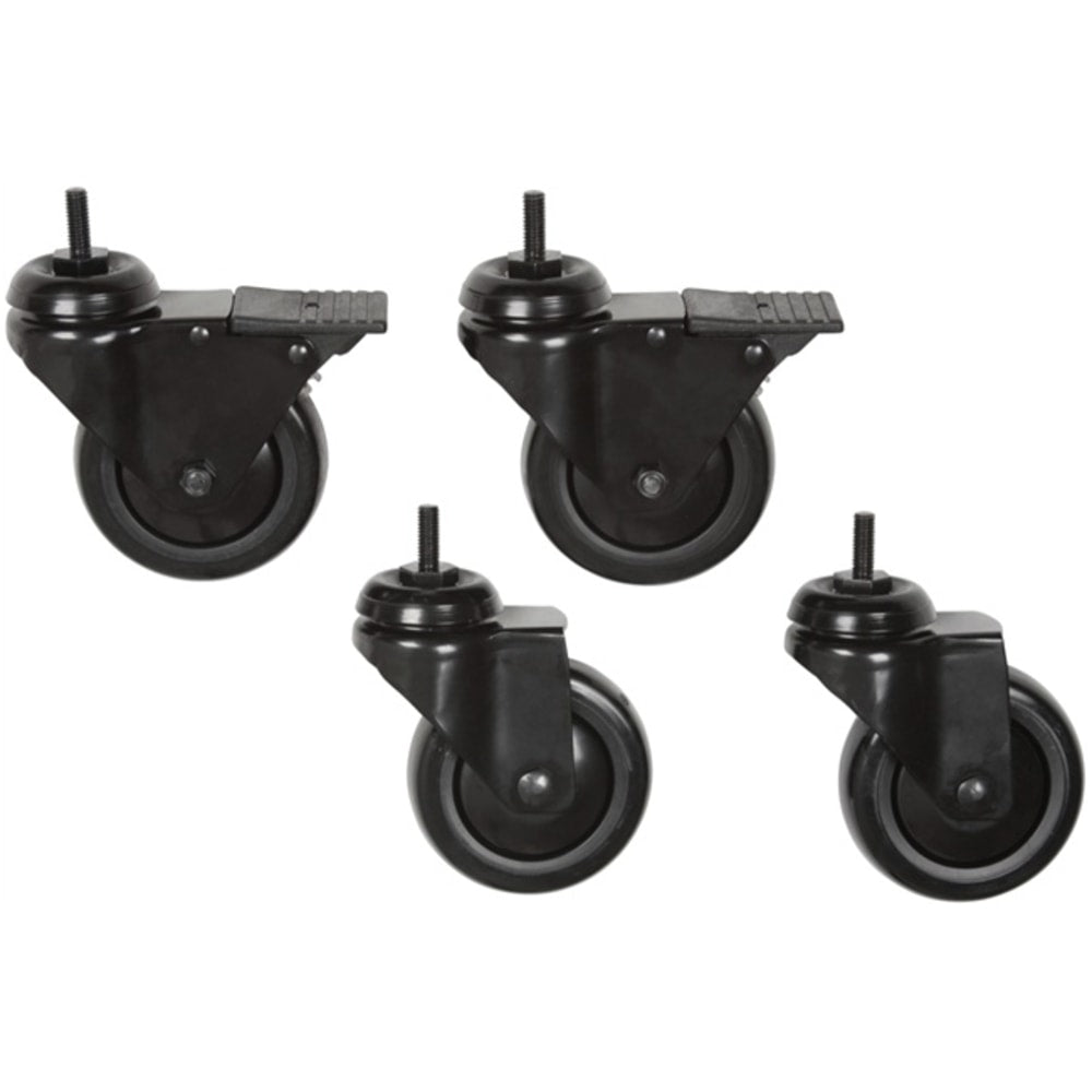 Premier Mounts Heavy Duty Rolling Caster - Black