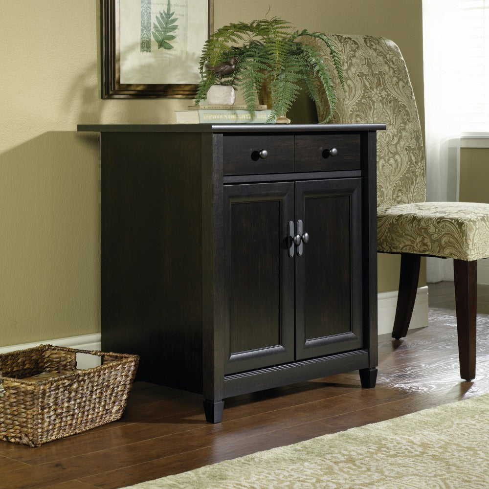 Sauder Edge Water Utility Stand, Estate Black