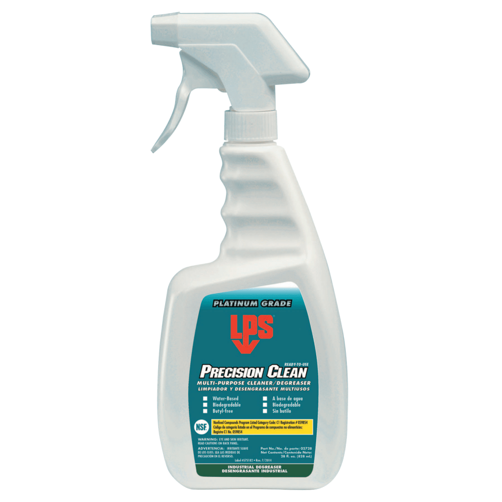 Precision Clean Multi-Purpose Cleaner/Degreaser Spray, 28 Oz Bottle, Case Of 12