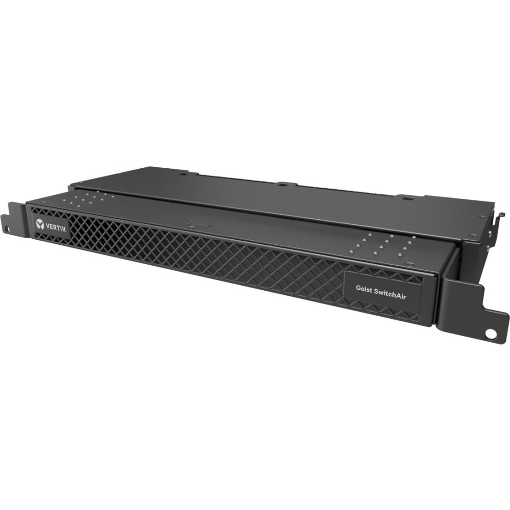 Geist SwitchAir Airflow Cooling System - Rack-mountable - Black Powder Coat - IT - Black Powder Coat - Air Cooler - 1U