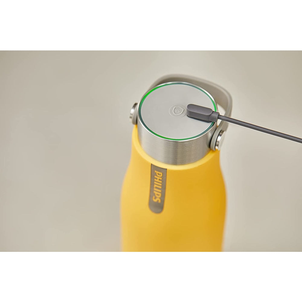 Philips UV Smart Bottle, 20 Oz, Yellow