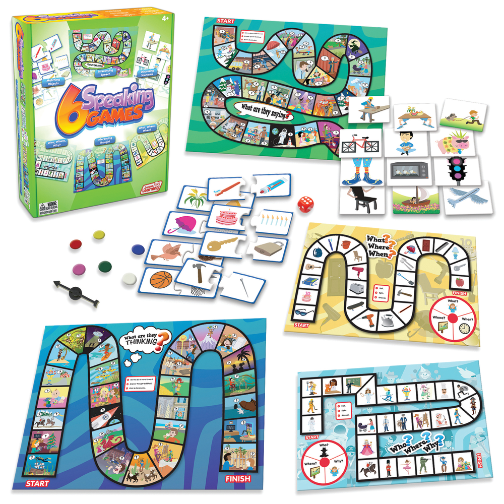 Junior Learning 6 Speaking Games