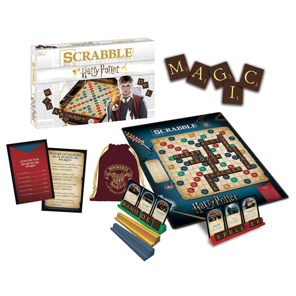 USAopoly Scrabble: World Of Harry Potter, 10th Grade-Post Grad