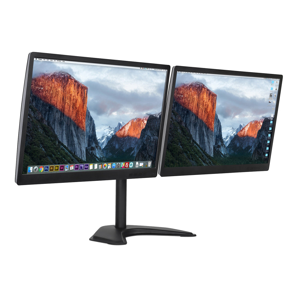 Mount-It! Dual Monitor Desk Stand for 19-32in Inch Computer Screens, MI-2781