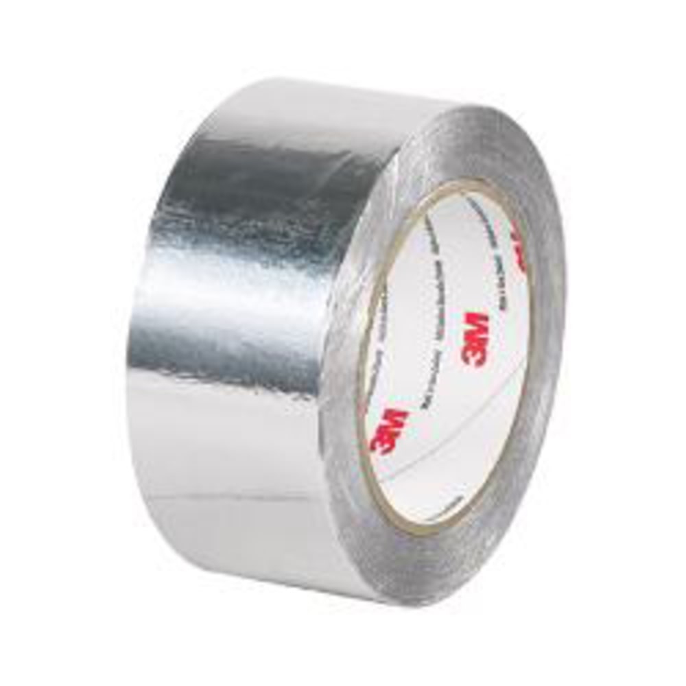 3M 425 Aluminum Foil Tape, 2in x 5 Yd., Silver