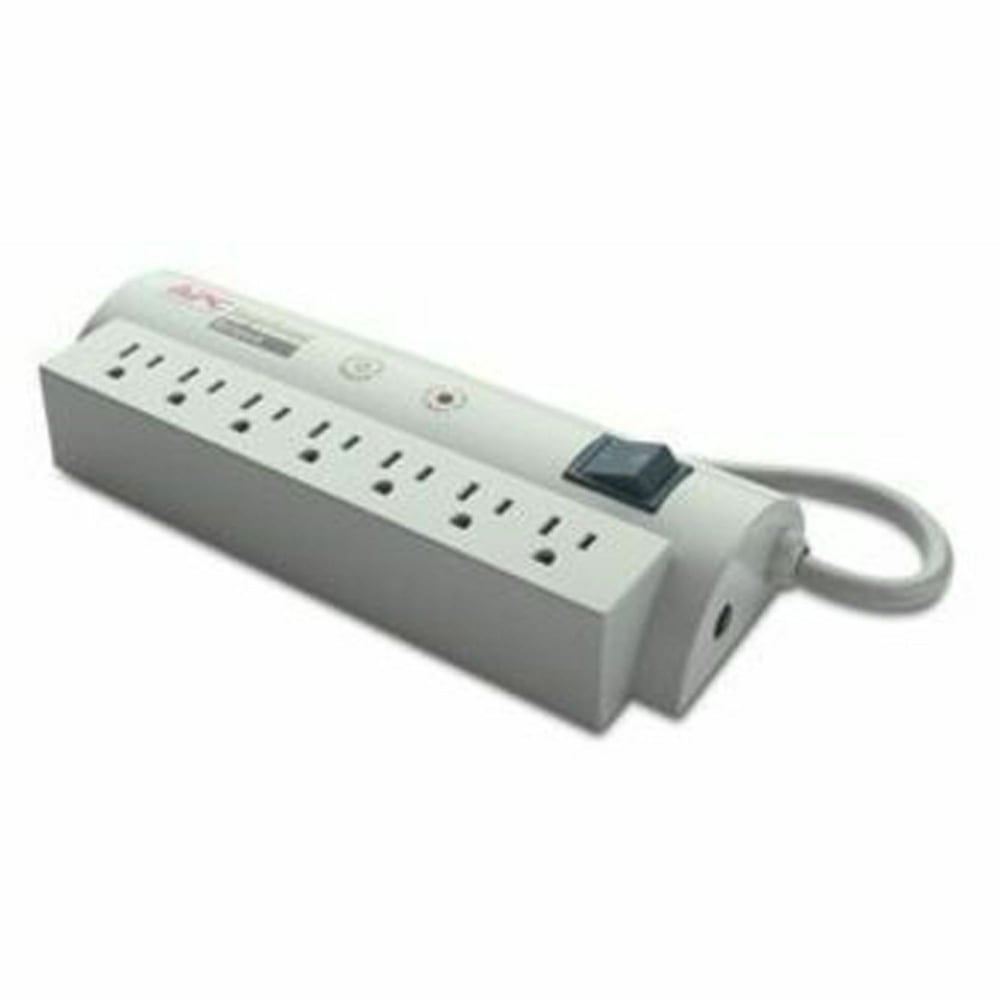 APC by Schneider Electric SurgeArrest Network 7 Outlets 120V - 1680 J - 120 V Input - 120 V AC Output - 26 kA - 6 ft