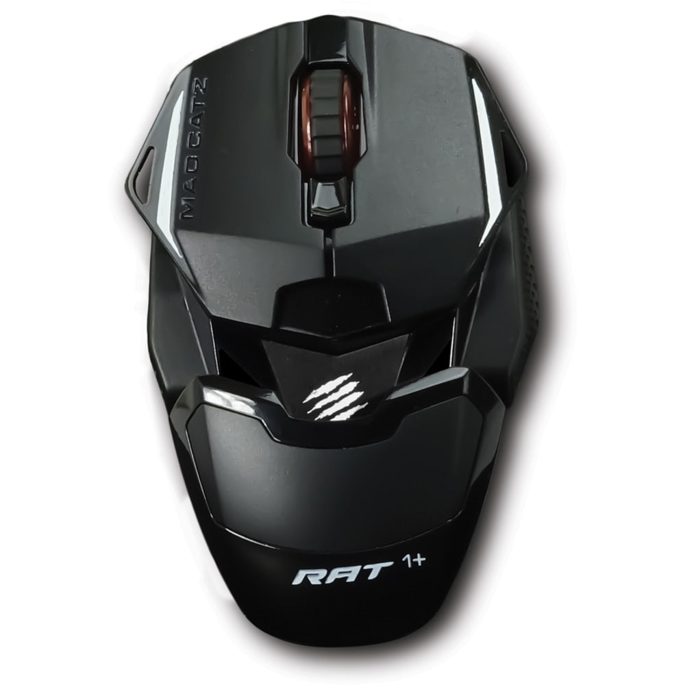 Mad Catz The Authentic R.A.T. 1+ Optical Gaming Mouse - Optical - Cable - 1 Pack - USB - 2000 dpi - Scroll Wheel