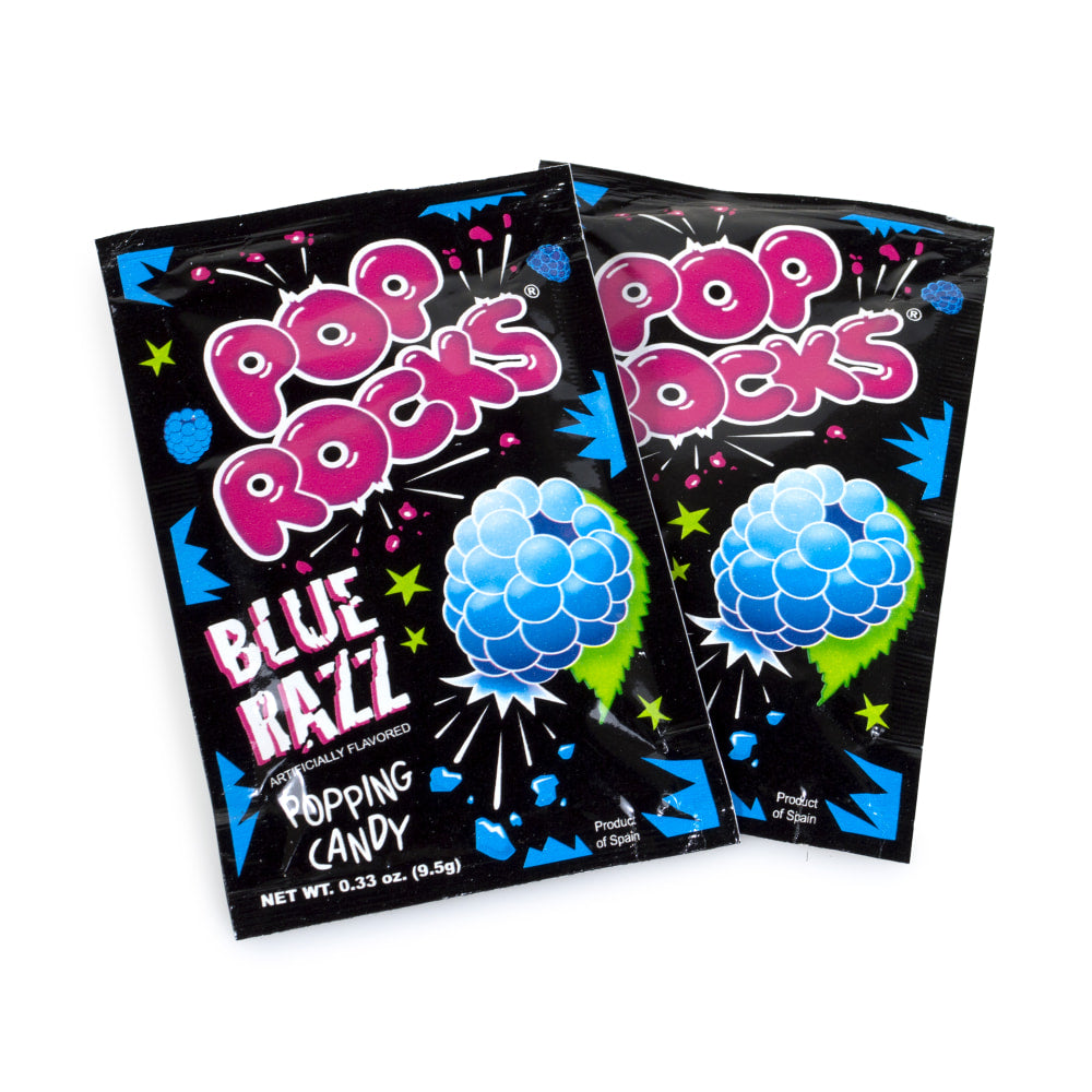 Pop Rocks, Blue Raspberry, Box Of 24 Packs