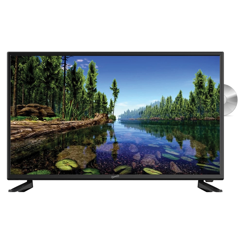 Supersonic 32in Widescreen 720p LED HDTV With Built-in DVD Player, SC-3222