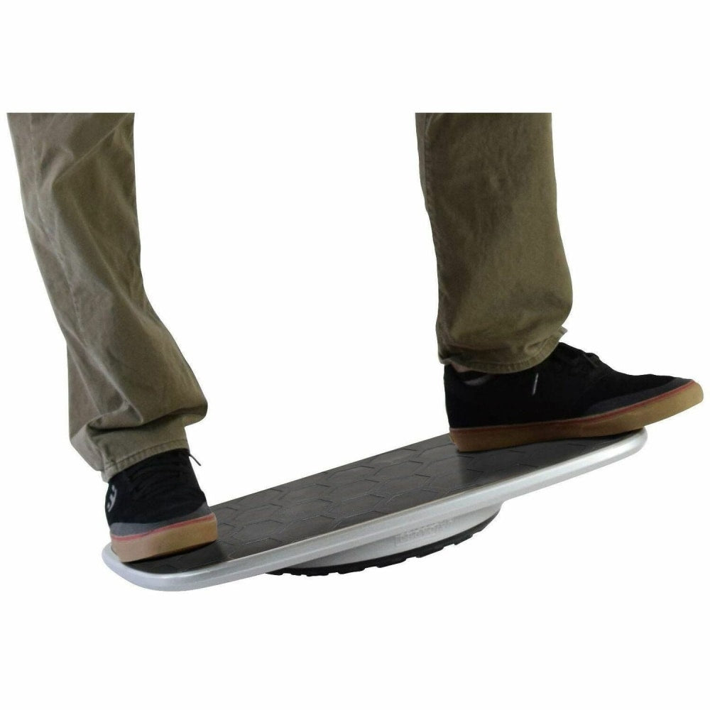 Uncaged Ergonomics BASE Standing Desk Balance Board with Anti-Fatigue Mat Deck - Balance, fidget and move naturally in any direction while remaining focused on work with this unique, easy-to-use standing desk balance board.