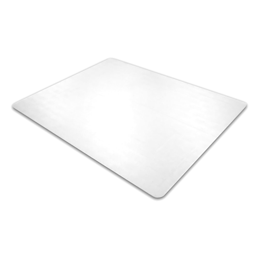 Floortex Cleartex Enhanced Polymer Rectangular Chair Mat For Hard Floors, 30in x 48in, Clear