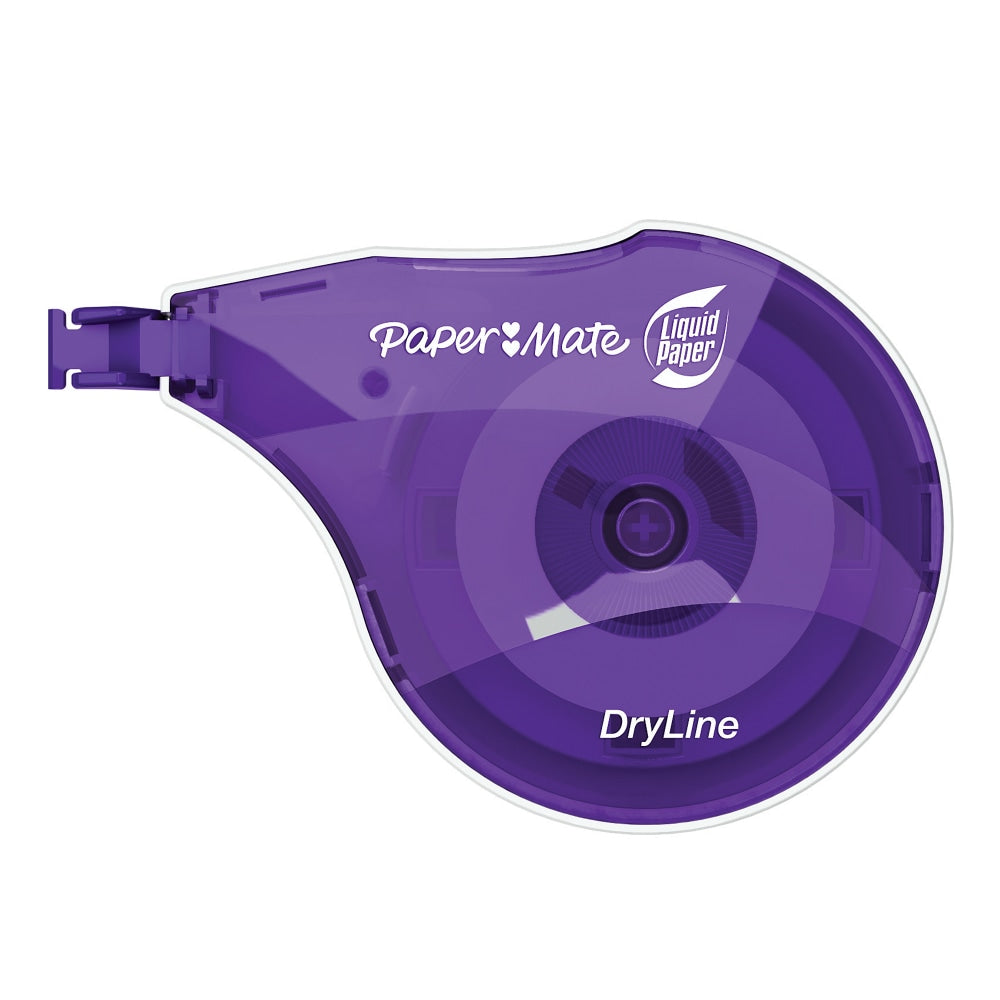 Paper Mate Liquid Paper DryLine Correction Tape, 1/5inW x 384inL, White