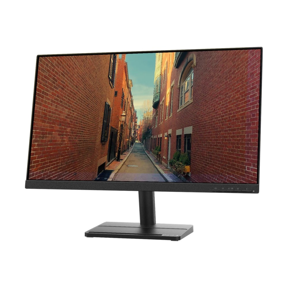 Lenovo L27e-30 - LED monitor - 27in - 1920 x 1080 Full HD (1080p) @ 75 Hz - IPS - 250 cd/m2 - 1000:1 - 4 ms - HDMI, VGA - raven black