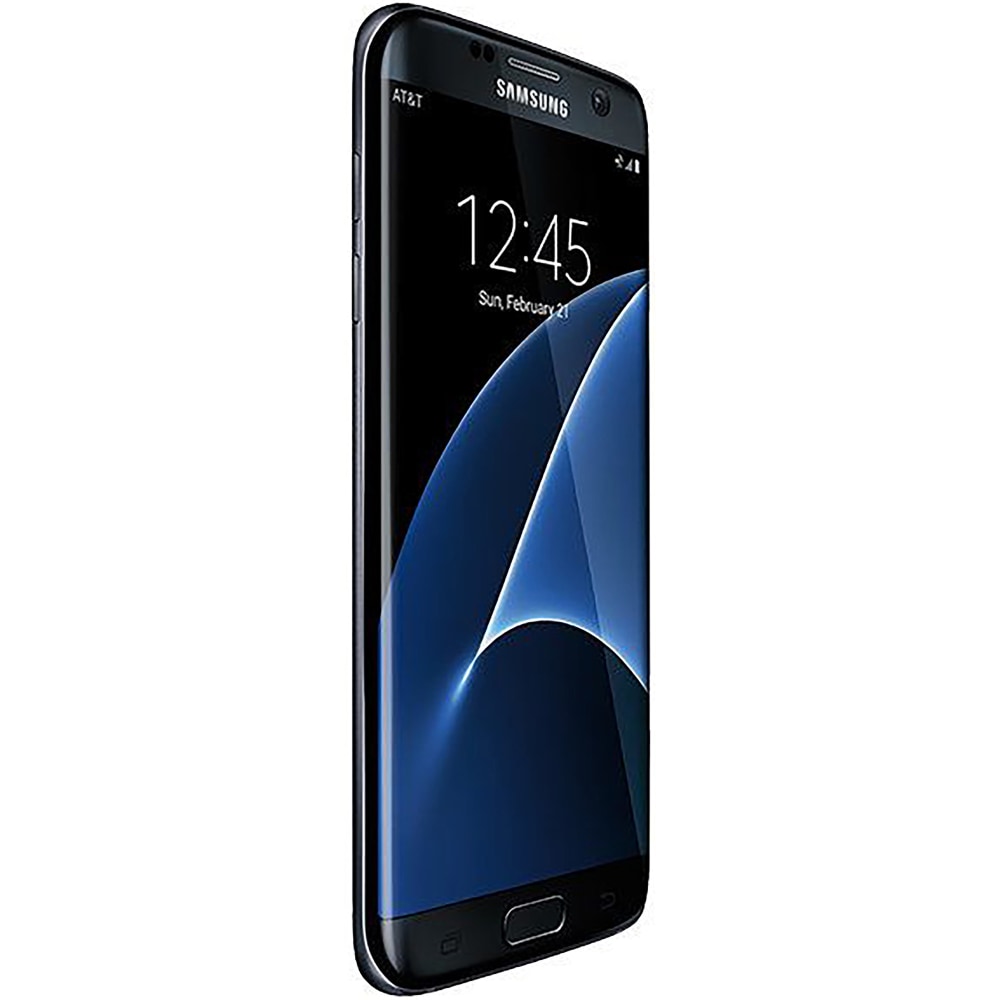 Samsung Galaxy S7 Edge G935V Refurbished Cell Phone, Black, PSC100674