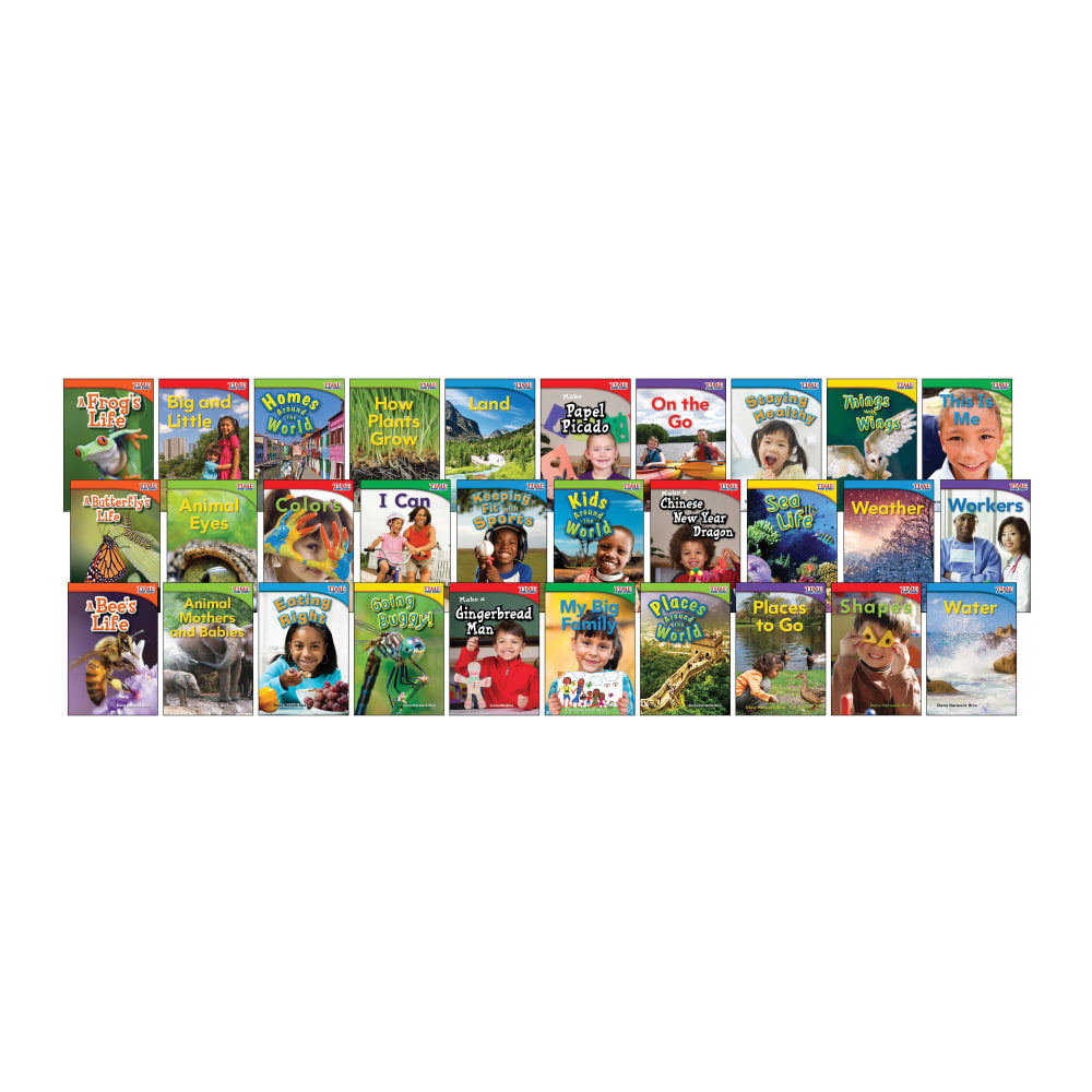 Teacher Created Materials TIME FOR KIDS Nonfiction Book Set, Set Of 30 Books, Grade 1