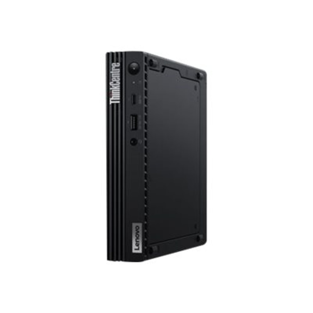 Lenovo ThinkCentre M70q 11DT002AUS Desktop Computer - Intel Core i5 10th Gen i5-10400T Hexa-core (6 Core) 2 GHz - 8 GB RAM DDR4 SDRAM - 256 GB SSD - Tiny - Raven Black - Windows 10 Pro 64-bit - English (US) Keyboard - IEEE 802.11ac - 65 W