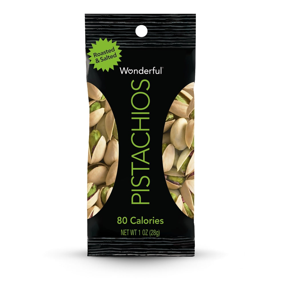 Wonderful Pistachios, 1 Oz Bag, Box Of 96 Bags