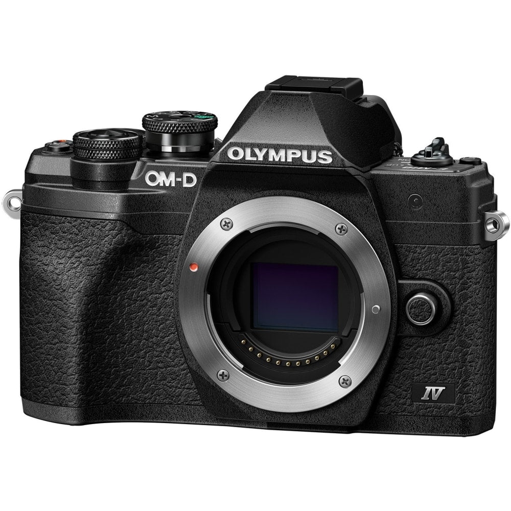 Olympus OM-D E-M10 Mark IV 20.3 Megapixel Mirrorless Camera Body Only - Black - 4/3in Sensor - Autofocus - 3in Touchscreen LCD - Sensor-shift, Digital (IS) - 5184 x 3888 Image - 3840 x 2160 Video - HD Movie Mode - Wireless LAN