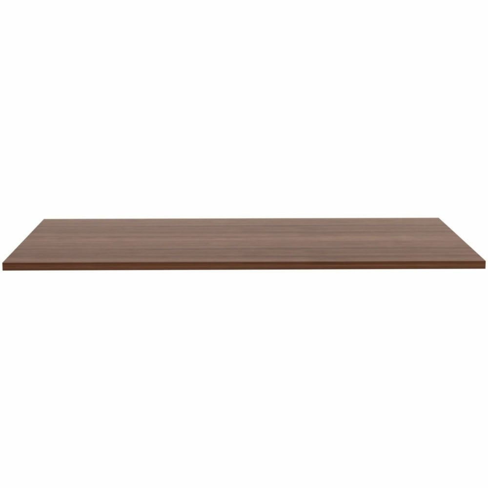 Lorell Relevance Series Tabletop - Walnut Rectangle Top - 60in Table Top Width x 30in Table Top Depth x 1in Table Top Thickness - Assembly Required - 1 Each