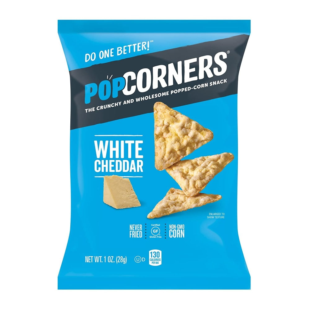 Popcorners White Cheddar, 1 Oz, Case Of 64 Bags