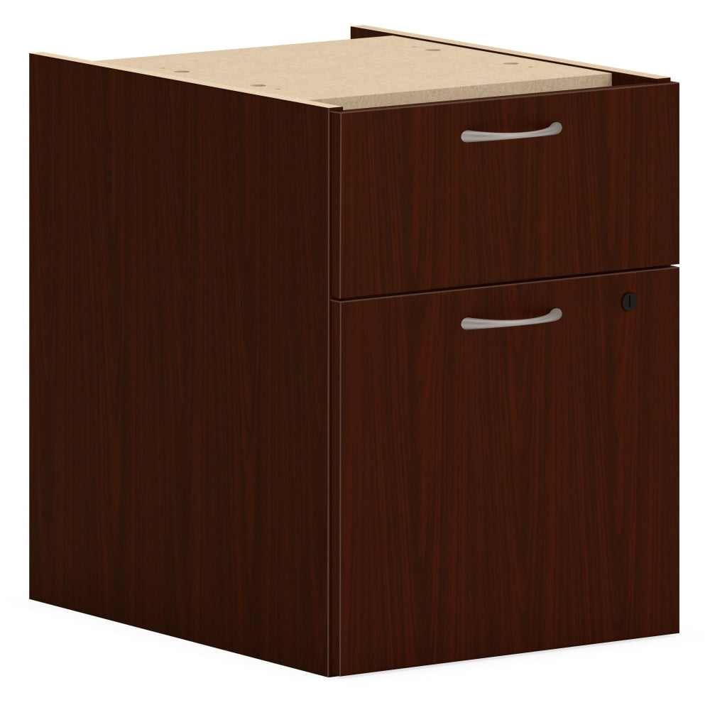 HON Mod HLPLPHBF Pedestal - 15in x 20in20in - 2 x Box, File Drawer(s) - Finish: Traditional Mahogany