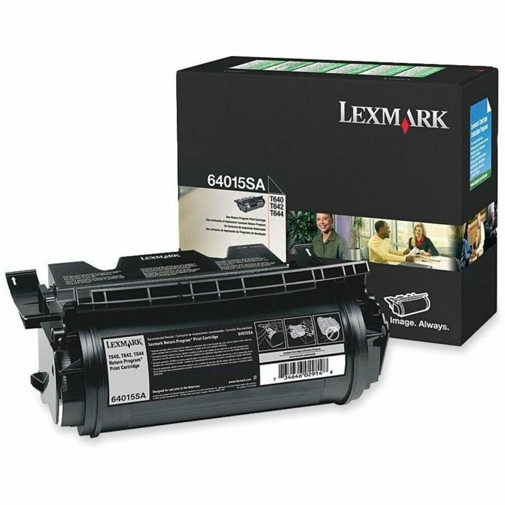 Lexmark 64015SA Black Return Program Toner Cartridge