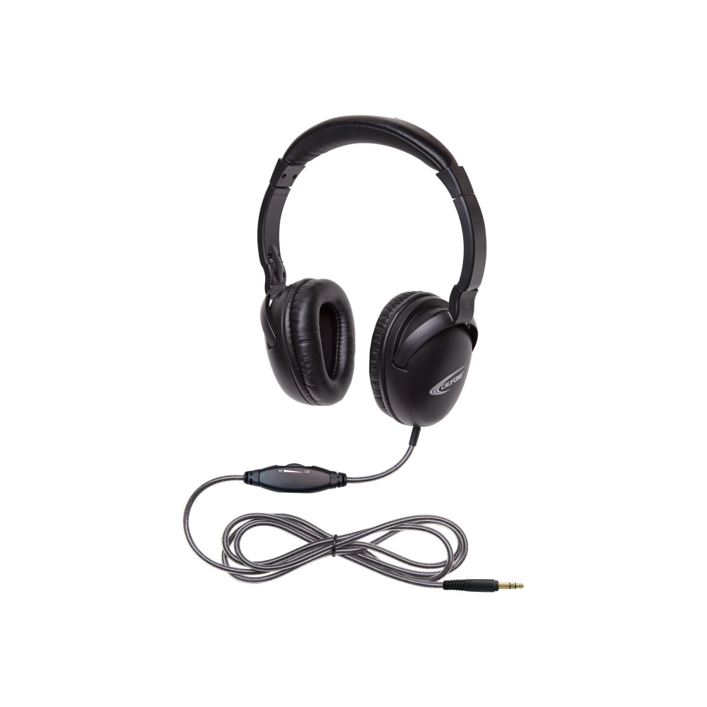 Califone NeoTech Plus 1017AV - Headphones - full size - wired - 3.5 mm jack - matte black