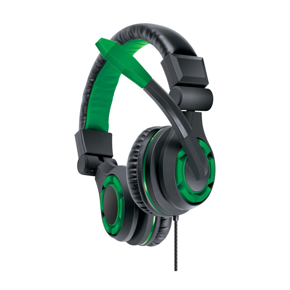 DreamGear Xbox One Wired Gaming Headset, Green, GRX-340