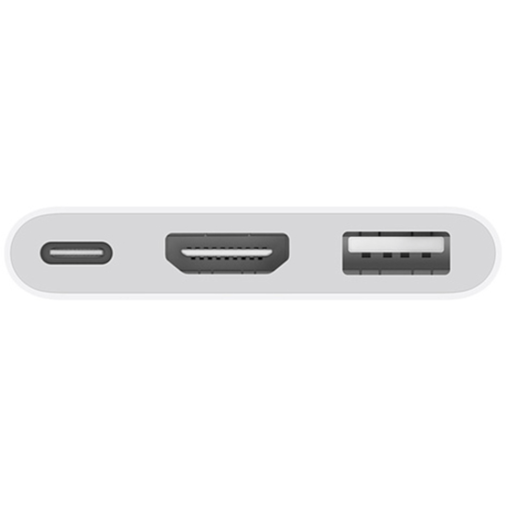 Apple Digital AV Multiport Adapter - Adapter - 24 pin USB-C male to USB, HDMI, USB-C (power only) female - 4K support