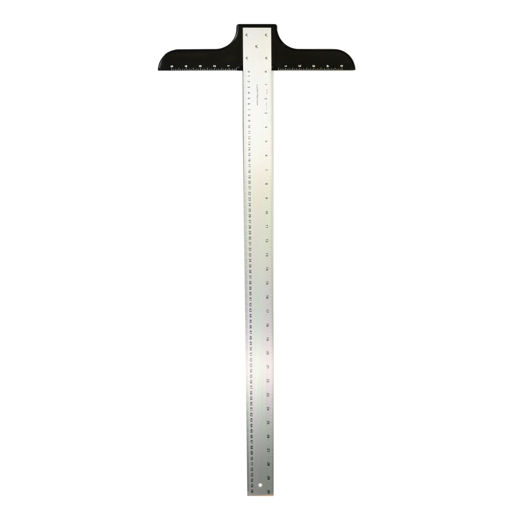 Ludwig Precision Aluminum T-Square, 2in x 24in, Heavy-Duty