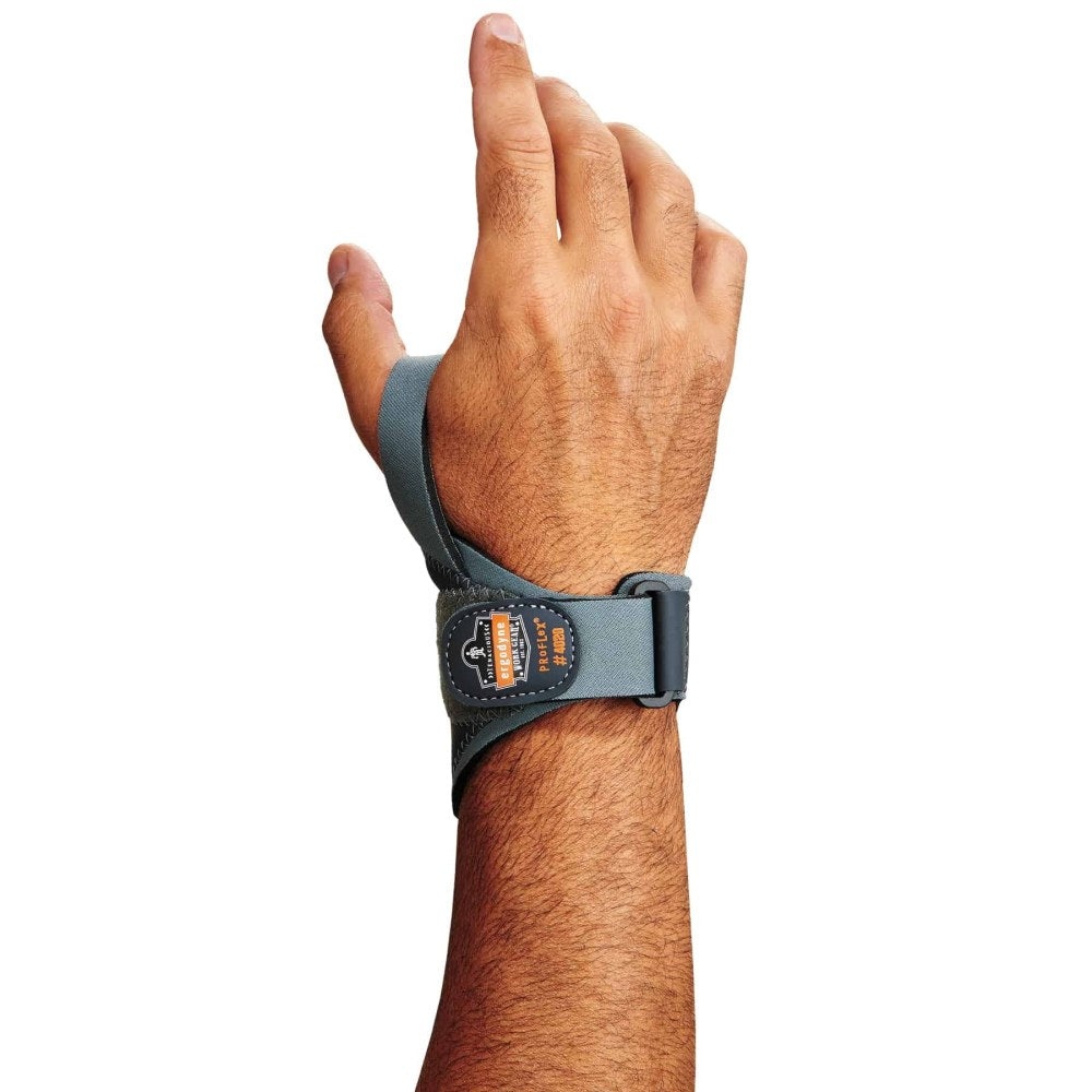 Ergodyne ProFlex Support, 4020 Right Wrist, 2X, Gray