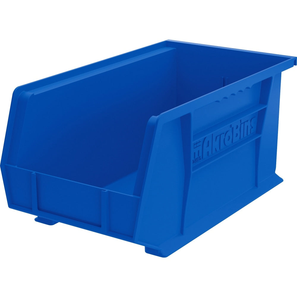 Akro-Mils AkroBin Storage Bin, Medium Size, 7in x 8-1/4in x 29 3/10in, Blue