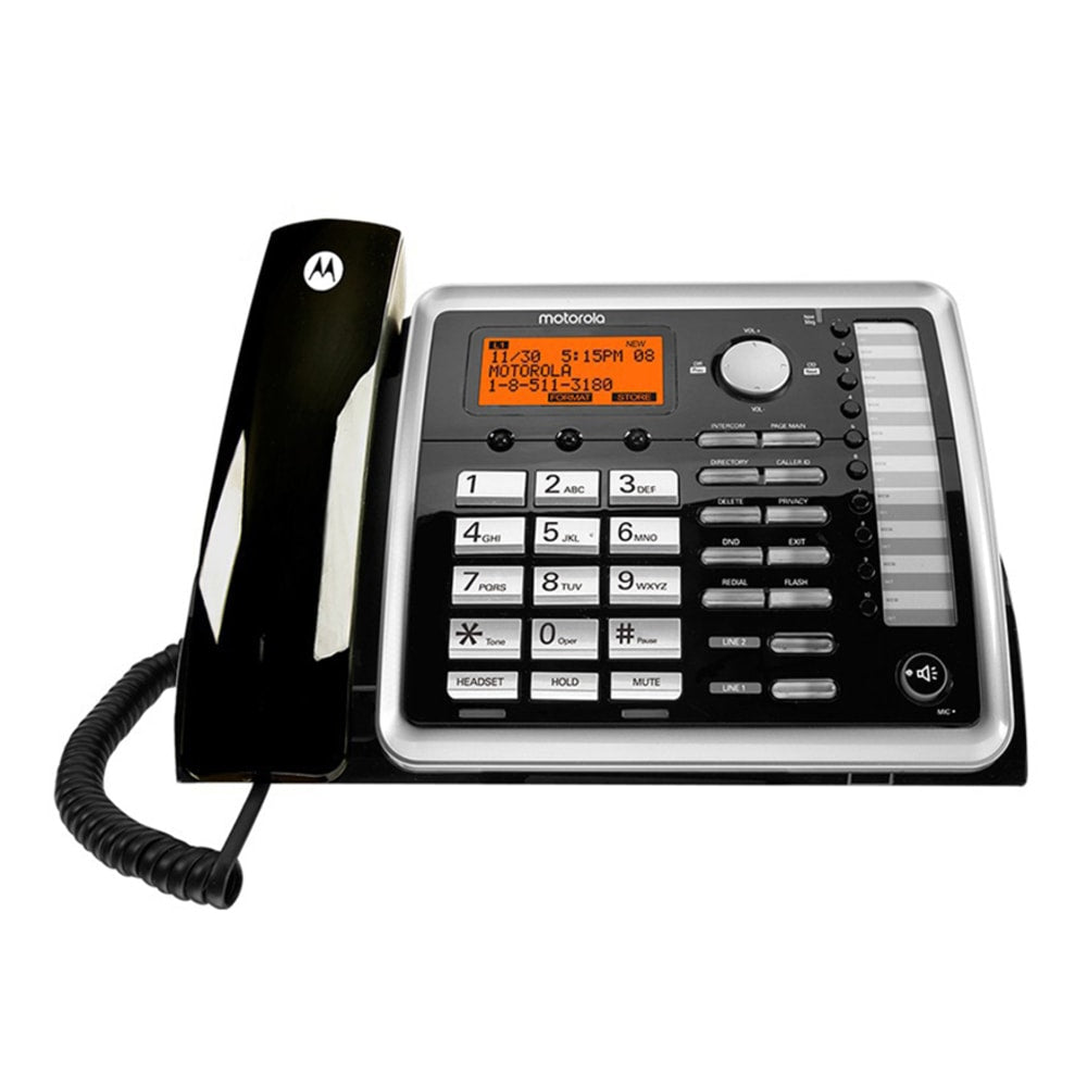 Motorola 2-Line Corded Full Duplex Speakerphone, ML25260