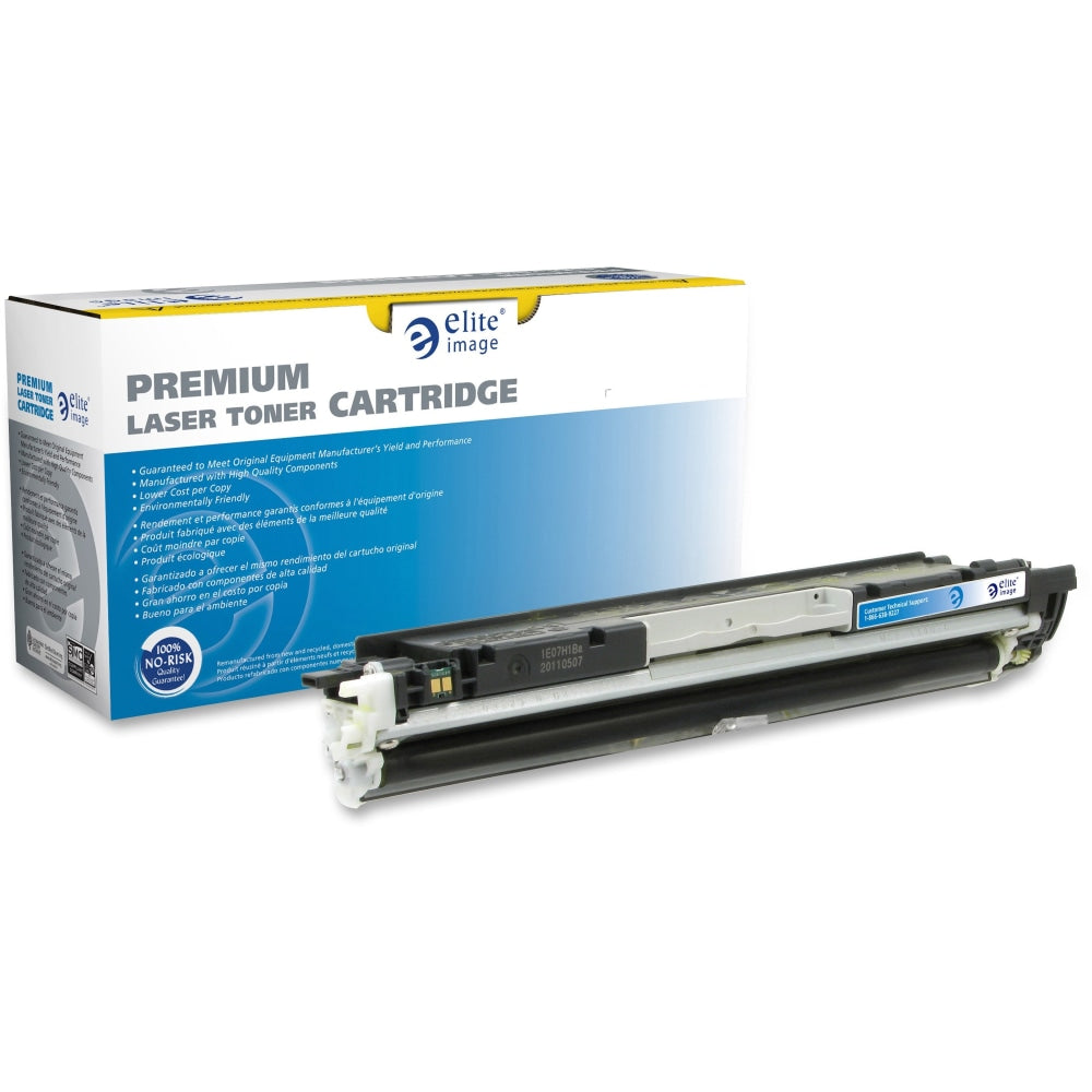 Elite Image Remanufactured Yellow Toner Cartridge Replacement For HP 130A, CF352A