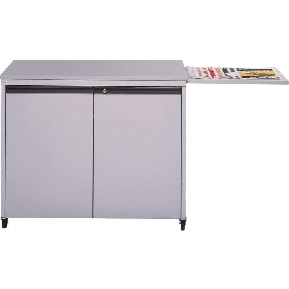 GBC Locking Laminator Cabinet, 30.5inH x 35.5inW x 18inD, Gray