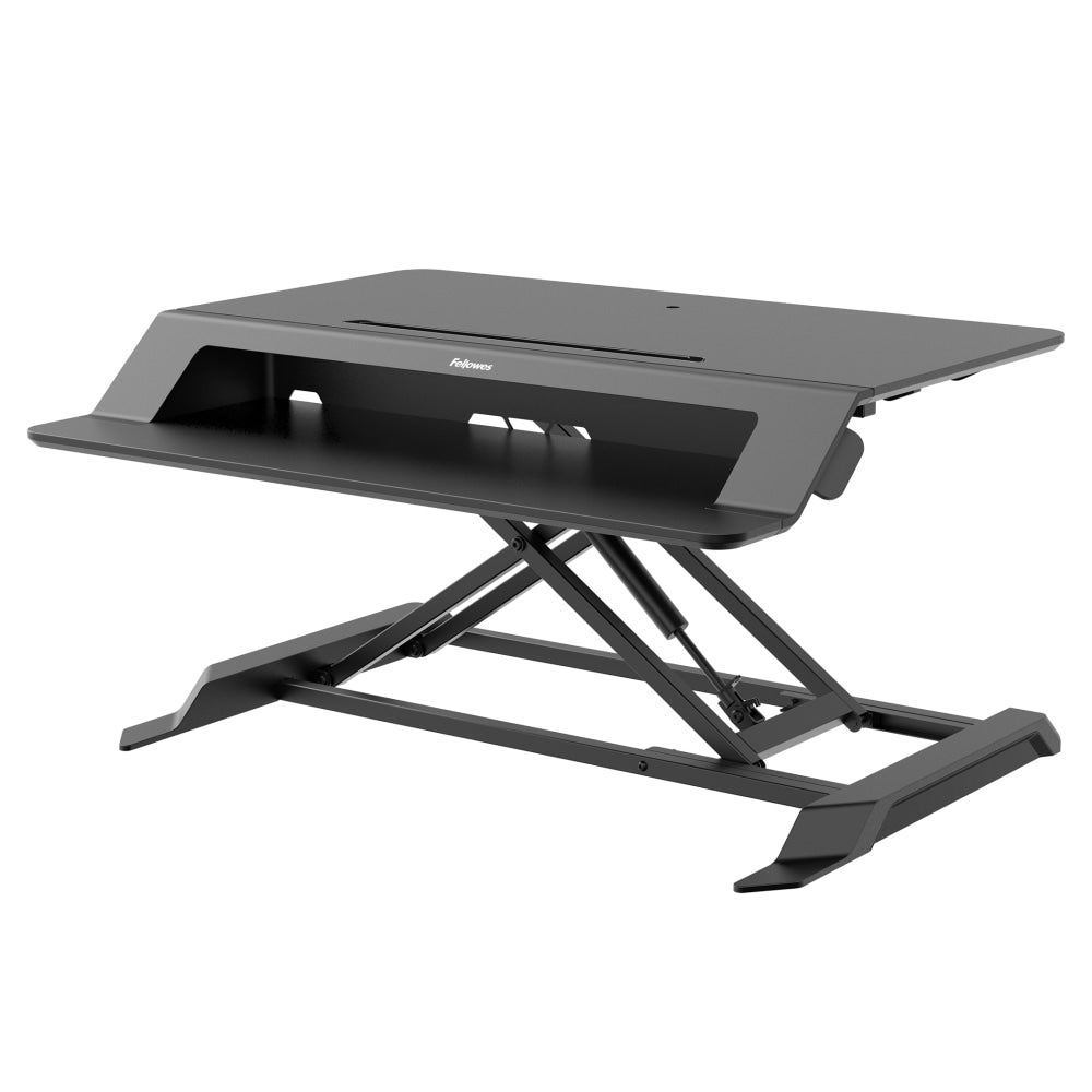 Fellowes Lotus LT Sit-Stand Workstation, Black