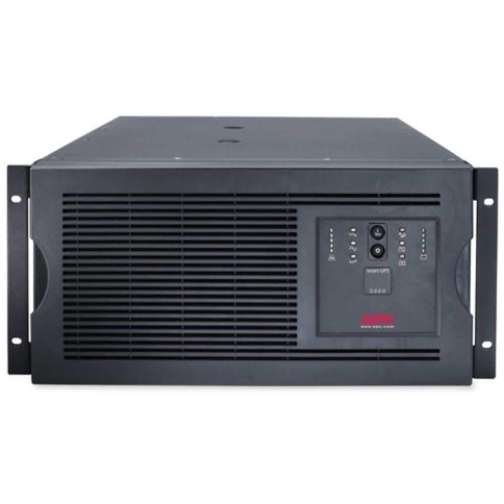 APC Smart-UPS 5000VA Rackmountable UPS - 5000VA/4000W - 9.4 Minute Full Load - 8 x IEC 320-C13, 2 x IEC 320-C19, 6 x IEC Jumper