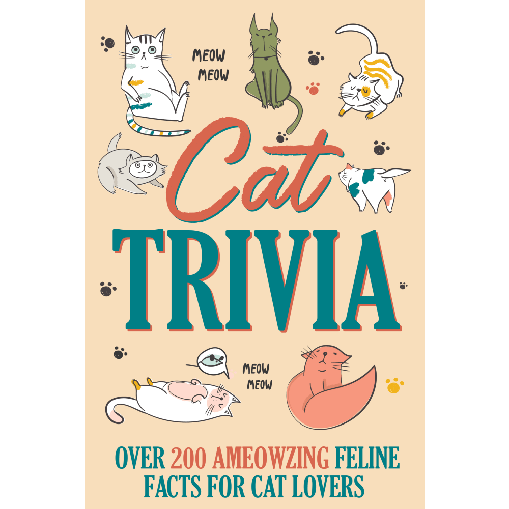 Willow Creek Press Softcover Gift Book, Cat Trivia