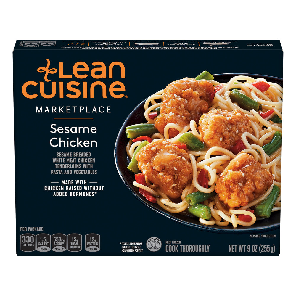 Lean Cuisine Marketplace Sesame Chicken, 9 Oz, Box Of 3 Meals