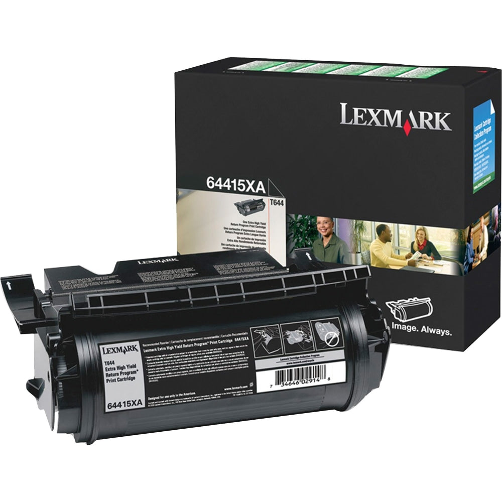 Lexmark 64415XA Black Extra-High Yield Return Program Toner Cartridge