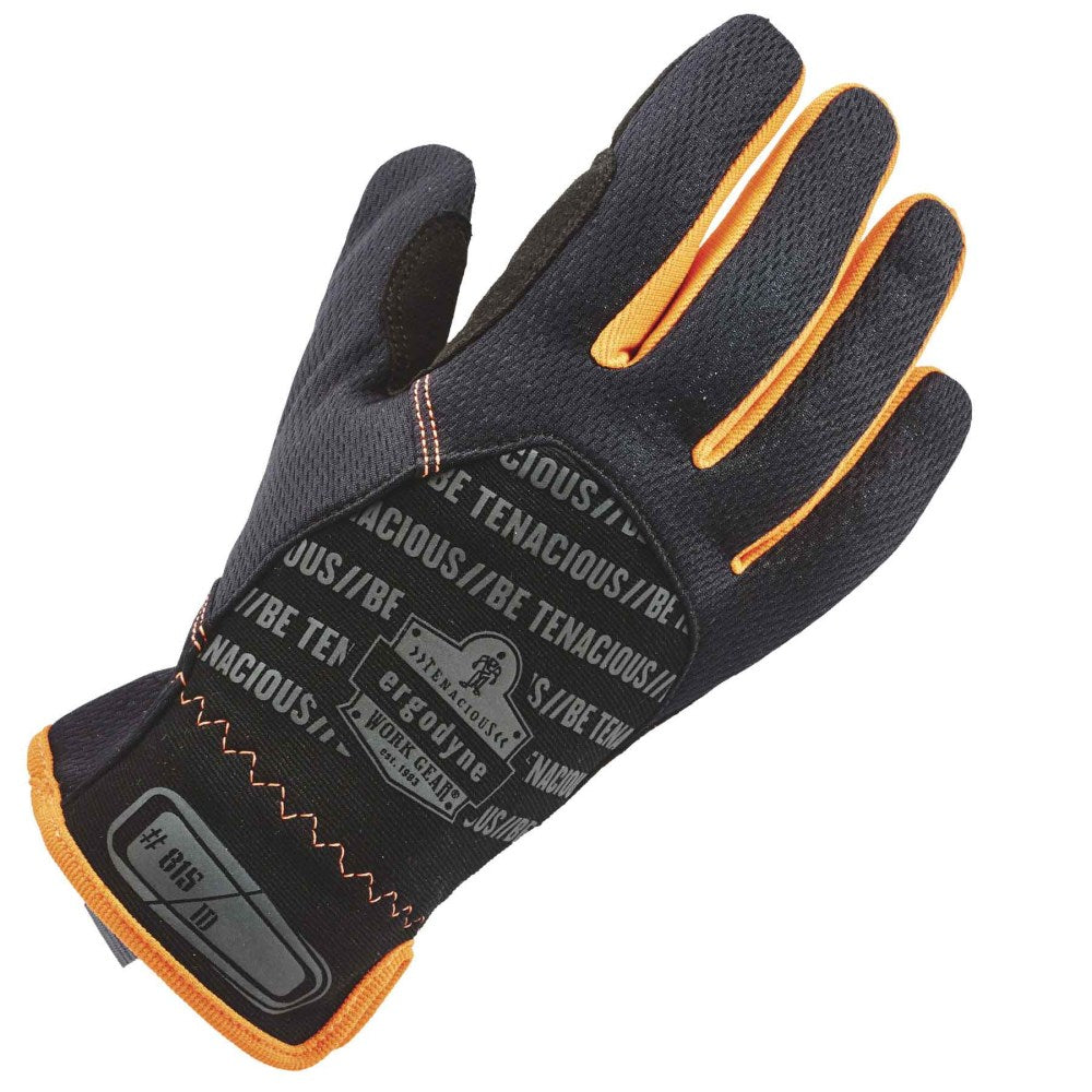 Ergodyne ProFlex 815 QuickCuff Utility Gloves, XX-Large, Black